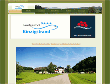 Tablet Screenshot of kinzigstrand.de